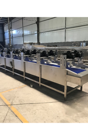 殺青漂燙流水線